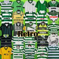 1984 1986 Celtic Retro Soccer Jerseys 1980 1995 1997 1998 Camisas de futebol Larsson Classic Vintage Sutton 2005 2006 kits de futebol tops