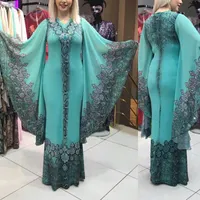 民族の服の女性のアフリカのプラスのサイズのドレスDashiki印刷ルーズマキシドレス女性の衣装ブルーイブニングベテントFEMME 2021ローブ