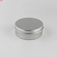 100 g x 24 stks Lege aluminium crème container kaars metalen canning jar 100ml cosmetische huidverzorging fles tin opslag potgood aantal