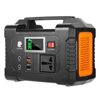 200W Portable Power Station, FlashFish 40800mAh Solar Generator with USB Ports, Backup Battery Pack Supply,Emergency electric goods support