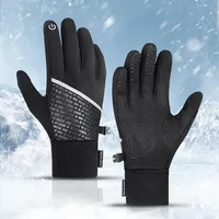 Fietsen handschoenen herfst winter mannen vrouwen touchscreen waterdichte thermische handschoen outdoor sport fiets warm winddicht ademend -40
