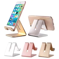 Aluminium Desktop Tablet Cellphone Houder Tabel Cel Opvouwbare Extend Support Desk Stand voor iPhone iPad Verstelbaar