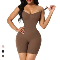 Body Shaper Fajas Colombianas Donne senza cuciture Bodyucing Weping Traewear Push Up Back Lifter Corset Reductoras