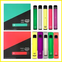 Kit de cigarette 20200 e Kit de cigarette Puff Plus Vape jetable Starter Kits de démarreur portatif Pré-rempli de 3,2 ml Pood 800 Puffs Bouche de 550mAh Batterie