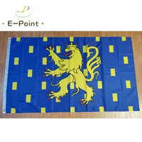 Vlag van Franche-Comté Frankrijk 3 * 5ft (90 cm * 150cm) Polyester Vlag Banner Decoratie Flying Home Garden Flag Feestelijk