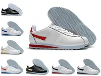 جودة عالية 2021 كلاسيكي كورتيز نايلون RM الاحذية الوردي أسود أحمر أبيض أزرق خفيف الوزن تشغيل Chaussures Cortezs جلد BT Sneakers TN Shoe