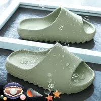 Slipper EVA Slippers Kids 2021 Summer Baño de verano Grueso inferior Serrado Sin resbalón Inicio Inicio Diapositivas Zapatos de interior Niños