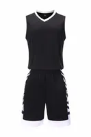 New Style Basketball Uniform Sets Sports Jersey Best Quality Black