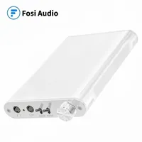 FOSI AUDIO N2 MINI HIFI Стерео Усилитель для наушников 3.5 мм Усилитель Bass Переключатель портативный для iPhone, iPod, iPad и компьютеров 211011