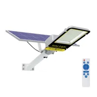 Lámparas de calle de LED solar al aire libre Lámparas de carretera 256-LED 200W impermeable IP66 Ahorro de energía Safe stable y confiable