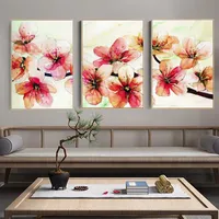 Obrazy farby według numerów sztuki numery malowania ręcznie malowane alternatywy styl różowy brzoskwinia korytarz dekoracyjny