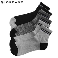 جيوردانو الرجال 3-حزمة مضلع أعلى طاقم الجوارب sokken chaussetes صب أزياء اللباس جورب للرجل العلامة التجارية الشهيرة meias