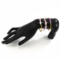 Beaded, Strands Yeyulin 3 stks / set Bloem Kralen Armband Multicolor Voor Dames Simulatie Parel Boheemse Handgemaakte Sieraden Gift