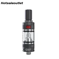 Justfog Q16 FF Tank Atomizer 1.9ml Capacity Adopts Q16 FF coil 1.2ohm brings MTL Vaping with Side Filling Airflow Control E-cigarette Authentic