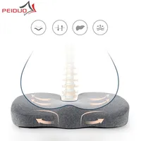 Peiduo Gel Enhanced Sitzkissen Orthopädische Memory-Foam-COCCYX für Tail-Pain-Bürostuhlauto 211110