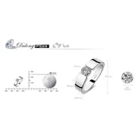 YANHUI Men Wedding jewelry 100% 925 Sterling Silver Ring Set 1 Carat SONA CZ Diamant Engagement Ring RING SIZE 6 - 11 YRD10 Y18912250G