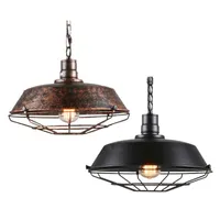Pendelleuchten Loft Stil Vintage Lampe Light Industrial Retro Eisen Hängende Decke E27 Kronleuchter für Salon Restaurant Bar Kitche