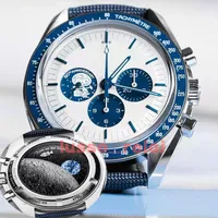 Hombres MENS 50th Snoopys 1970 Apolo's Limited Edition LuxuryVer relojes automáticos Mecánico James Bond 007 MasterMontre de Luxe Wristwatches