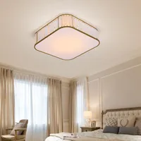 Plafondlampen Amerikaans licht luxe eenvoudige studie post moderne kristal woonkamer slaapkamer led groothandel
