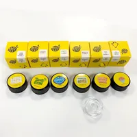 Lemonnade Concentrate Jar 5ML glass can live resin crumble rosin badder 1g wax containers