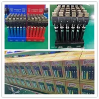 Backwoods Twist Display Kit Batteria Caricabatterie USB 350mAh 900mAh Tensione variabile VV Batterie VV 30pcs / pack Adatta per 510 serbatoio filo