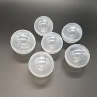 2021 100pcs / lote Diámetro: 32mm Vacío de juguete de plástico Cápsula de huevo de huevo Bola de plástico para máquinas expendedoras Capsule de plástico transparente redondo