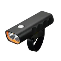 Luces de bicicleta Bicycle Smart Induction Light T6 LED 400LM 2000MAH USB Faro recargable Lámpara de la lámpara de la parte delantera de la montaña Accesorios