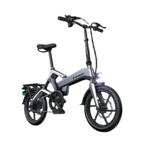 Zhengbu 16 inch krachtige elektrische fiets 48V / 400W Motor vouwen Ebike 200km batterij Levensduur elektrische scooter volwassen gemotoriseerde fiets