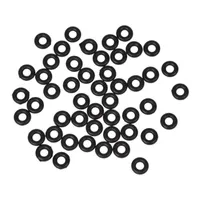 Parti Dekorasyon 50 x Siyah Nitril Kauçuk O Yüzük Grommets Mühür Yıkayıcı 5mm 11mm 3mm