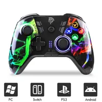EasySMX ESM-9110 Wireless Gamepad Controller for PS3 PC Windows 10 Android Nintendo Switch Joystick with 4 Customized Buttons H1126