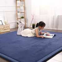 Dywany koralowe aksamitne dywan sypialnia japońska gra tatami pełzająca podłogowa drogacie rodzinny salon i dywan