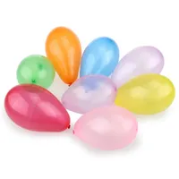 100pcs Petit Latex Air Ballon Party Décoration Bouquet de bombes à eau Jouets Multicolore Ballons gonflables pour enfants Fournitures de fête d'anniversaire