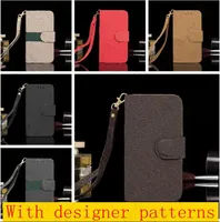 Principais caixas de telefone da carteira de moda para iPhone 14 Pro m￡ximo 13 mini 11 xs xr x 8 7 Plus Flip Leather Case L Cover de casca de celular em relevo
