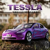 2021 Новый 1:32 Tesla Модель X 3 S Сплав Модель автомобиля Diecasts Игрушечные автомобили Автомобили Малыша S для детей подарки мальчика