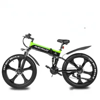 26 inch Fat Tire Electric Bicycle 1000W 48v Snow Bike Adult Folding Electric Dirt Bike