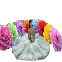 Ombrelli 10 pz / lotto Creativo cinese fatto a mano peonia fiori di peonia Bambù ombrello ombrello ombrello decorativo ombrellone regalo donne matrimonio