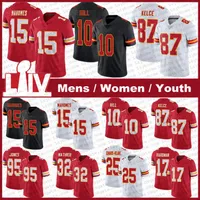 Mens Womens Youth 15 Patrick Mahomes 87 Travis Kelce Tyreek Hill Edwards-Helaire Tirann Mathieu Kansas # 132; Città # 132; Chiefs # 132; Chris Jones Football Jerseys