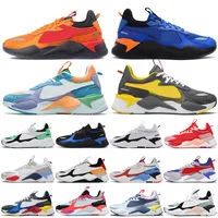 Cheaper 2021 RS-X Mens Running Shoes Reinvention Cool Black White Off Fuchsia Creepers dad Chaussures Men Women Runner Trainers Sports 33IL