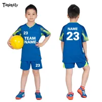 Jersey de futebol para crianças personalizadas uniformes de futebol menino jerseys conjunto personalizado Sobrevetimento uniforme de futebol 19/20