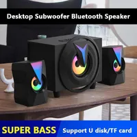 Audioplayer Computerlautsprecher Universal Holz Bass Subwoofer Sound Wireless Bluetooth-kompatibler Mini-Lautsprecher-Musik-Boombox