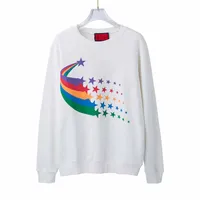 Autumn winter women's sweater interlocking star yao printing new casual pullover loose coat,xqnm724 5045