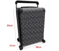 2021 Новый тип чемодан знаменитость веб-багажники мужчины женщины тянущие коробку 26 дюймов слово Thicke сильный и прочный кожаный чемодан