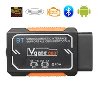 Vgate OBD2 Scanner For Android iOS ELM327 V1.5 Bluetooth Car Diagnostic-Tools 2021 New Elm 327 V 1.5 OBD 2 Diagnostic Scanner