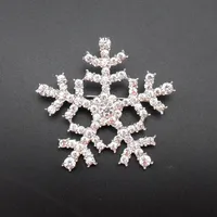 Pins, spille Snowflake Winter Fashion Shiny Strass Twinkle Brooch Pin per il regalo di Natale Star Gioielli, Articolo