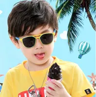 2022 Silikon Kinder Sonnenbrillen Polarisierte Radfahren Sport Cartoon Science Fiction Nette Reisebrille Abdeckung Tragbare Outdoor Spiel Baby Brille Großhandel Verkauf