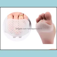 Foot Treatment Health Care & Beauty 100Pairs Lot Cellar Breathable Soft Sile Gel Toe Pads High Heel Shock Anti Slip-Resistant Metatarsal Pad