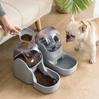 Bol à boire de chien d'alimentation automatique pour animaux de compagnie de grande capacité pour accessoires de chiot de chat d'alimentation en eau fournitures de fournitures 3.8L Distributeur 210615