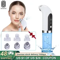 Bubble Blackhead Remover Electric Pore Cleaner Vacuum Suction For Acne Pimple Black Dot Removal Skin Care Beauty Device 220224