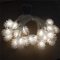 Strings Holiday Light LED String 3m 20leds Colorful Pine Cone Christmas Tree Decoration Indoor Outdoor Fairy