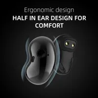S6 mais earbuds sem fio confortável Mini botão Bluetooth fones de ouvido fones de ouvido Hifi Som Binaural Chamada Correspondentes 9D Sport Headset2021